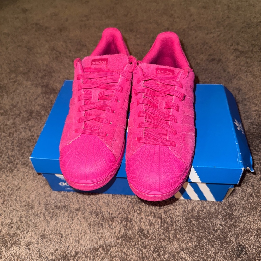 Adidas Kids Pink Shoes